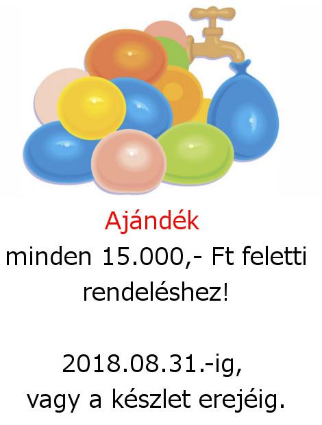 Vízbomba - 37 db.-os - Önmegkötős - Tréfás Nyári Hűsítő Játék